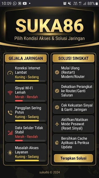 Tampilan link alternatif suka86